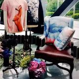 223跨界家具系列  超豪华欧式皮艺单人沙发椅子（定制版）