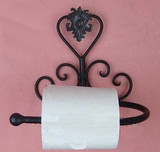 铁艺壁饰纸巾架创意家居卫生间用品卷纸架厨房浴室纸巾架壁挂现货