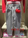 现货Hello Kitty童装专柜正品2016春秋新款女童儿童米奇针织长裤