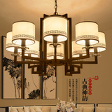 现代新中式客厅吊灯室内大气灯具 仿古中式餐厅别墅时尚吊灯