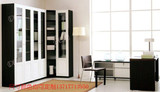 北京定制组合板式家具 简约现代 转角玻璃门书柜 书架 特价储物柜