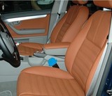 汽车真皮座套 包真皮座椅 进口欧洲 马鞍棕高端车的首选 现场制作