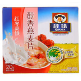 【天猫超市】百事桂格红枣高铁醇香燕麦片540g/盒新老包装交替中