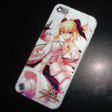 ipod touch 6 纯白骑士姬 saber lily 动漫保护壳 itouch5 软壳