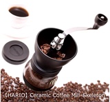 日本制HARIO陶瓷骨架咖啡机手动家用咖啡豆粉碎研磨机咖啡粉制作