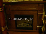 AD035电壁炉 仿实木 小巧 精致 原木色 壁炉装饰架