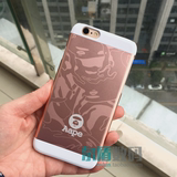 日本AAPE 猿人头迷彩手机壳 苹果iphone 6S plus 金属背壳