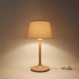 【工字灯】原创实木台灯卧室床头灯创意灯木质调光灯具|本来设计