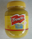 French's Yellow Mustard 旗牌经典黄芥末酱/汉堡酱/热狗酱