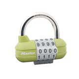美国玛斯特锁专业运动密码锁 挂锁 柜子锁1523MCND(浅绿)正品清仓