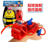 儿童宝宝批发热卖戏水沙滩玩具背包水枪气压抽拉喷水射式小蜜蜂