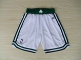 特价！ NBA波士顿凯尔特人队celtics篮球服短裤子白