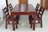 餐桌饭桌实木餐桌橡木餐桌椅现代简约餐桌饭桌长方形1.35米1.5米
