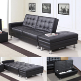 宜家小户型沙发 折叠单人双人沙发床  简易多功能三人储物小沙发