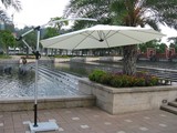 专业防晒防水户外庭院伞公园遮阳伞单边侧立伞太阳伞咖啡厅休闲伞