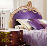 高端实木床新古典双人床欧式实木婚床别墅样板房豪华大床欧式家具