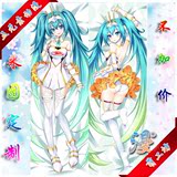 初音 未来 miku 赛车 音 等身 抱枕 动漫 来图定制 动漫 周边