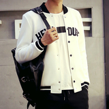 青少年春季夹克男韩版初中生帅气外套学生夏季衣服潮流薄款棒球服