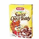 瑞士进口 familia 瑞士麦巧克力泰迪麦片 儿童早餐250g 2盒包邮