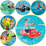 多款INTEX游泳动物座骑大海龟鲸鱼水上充气坐骑玩具成人儿童坐圈
