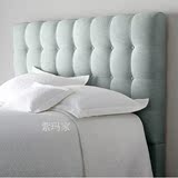 小户型布艺床布床1.5米1.8米双人床单人床婚床欧式床实木床软包床