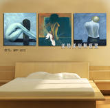 现代时尚家居装饰画 框画客厅卧室床头壁画油画人物写真挂画版画