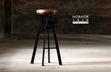 北欧表情/复古/法国工业设计铁艺餐椅/吧台椅吧凳 酒吧椅升降椅