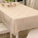 PVC西餐桌布布艺防水茶几垫免洗台布防油软质玻璃桌垫
