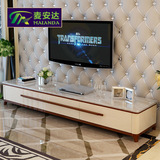 大理石电视柜 客厅大小户型现代简约时尚钢琴烤漆实木电视柜组合