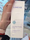 香港代购 Laneige/兰芝新款毛孔紧致活氧泡沫洗面奶160ml洁净毛孔