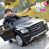儿童电动车奔驰四轮可坐带遥控双驱越野小孩玩具汽车摇摆童车轿车
