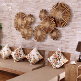 境泉客厅墙饰木壁饰创意家居墙上挂件软装饰品东南亚餐厅墙面壁挂