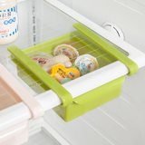 冰箱保鲜隔板层多用收纳架 茶几抽动式置物盒厨房用品整理置物架