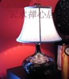 中式复古家居装饰品 仿古花瓶台灯 书房客厅卧室床头灯 吉祥如意