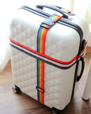 多彩 拉杆 行李箱伴侣 旅行箱捆绑带 打包托运绑绳 加固带