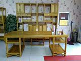 中式画案写字台免漆老榆木书桌办公桌明式书房办公实木家具整装