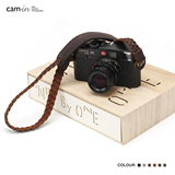 cam-in 真皮单反数码照相机背带 富士微单徕卡摄影圆孔型肩带MY23