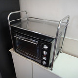 全新升级 不锈钢微波炉架烤箱架厨房置物架层架收纳架调料架