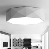 创意个性简约几何书房灯艺术现代客厅阳台过道卧室LED吸顶灯圆形