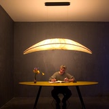 北欧创意个性简约现代宜家复式楼梯餐厅客厅书房过道布艺术吊灯