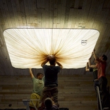 北欧创意个性简约现代宜家正方形长方形客厅餐厅卧室艺术吸顶壁灯
