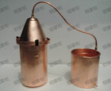 纯手工铜制蒸馏器水密封纯露机传统工艺定做精油古法蒸馏纯露机
