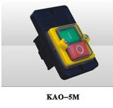 台钻开关KAO-5M防水型控制按钮三相钻床防水开关机床切割机开关
