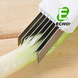 日本ECHO正品 厨房切菜切葱丝刀葱丝器洋葱大葱小葱切丝刀切葱器