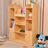 新品特价儿童书架儿童书柜带柜门宝宝玩具架整理架组合储物柜包邮