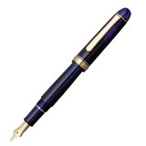 日本原装 白金 世纪 3776 教堂蓝 酒红 14K 金笔 钢笔 现货
