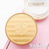 SUVI韩国代购 SKIN FOOD皇家蜂蜜精华保湿气垫BB霜 裸妆遮瑕美白