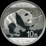 2016年熊猫银币1盎司 熊猫1盎司银币 熊猫银币