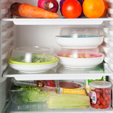 冰箱保鲜盖密封盖子微波炉加热防油塑料罩盘碗盖硅胶盘盖菜盖菜罩