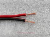 红黑喇叭线0.5平方毫米 小音响线用料很足 纯铜线芯